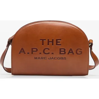 Cestovní taška Taška A.P.C. x Marc Jacobs Sac Demi-Lune Hazelnut Universal