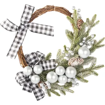 Vánoční dekorace Verk 26278 Vánoční věnec s ozdobami 30 cm