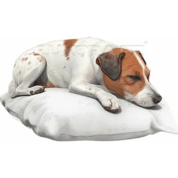 Nažehlovačka Jack Russel na polštáři - 12 x 7 cm