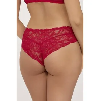 Kalhotky Brazilky Ava Lingerie 2176/B Červená XL