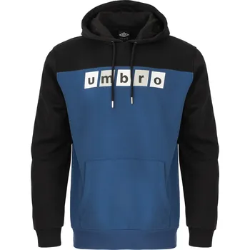 Pánská mikina UMBRO Pánská mikina (šedá / navy modrá, L)