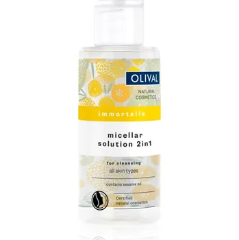 Přípravek na čištění pleti a oči Olival Immortelle Micellar Solution 2in1 dvoufázová micelární voda pro všechny typy pleti 150 ml