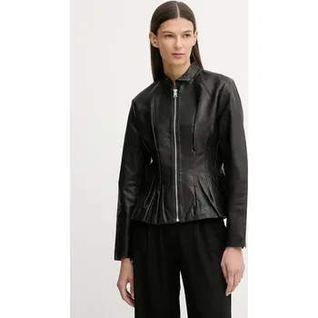 Moto bunda Kožená bunda AllSaints CLO W024LD černá 99X, vel. 36