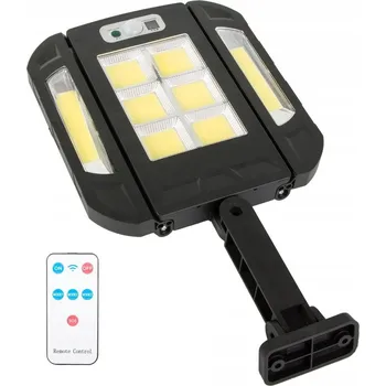 Venkovní osvětlení Verk 12291 Solární osvětlení 136 LED, IP67, senzor pohybu,/soumraku, dálkové ovládání