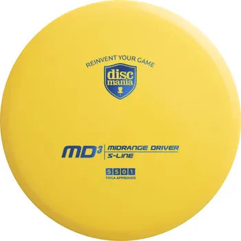 Disc golf Discmania MD3 S-line Barva: Fialová, Váha: 178 g