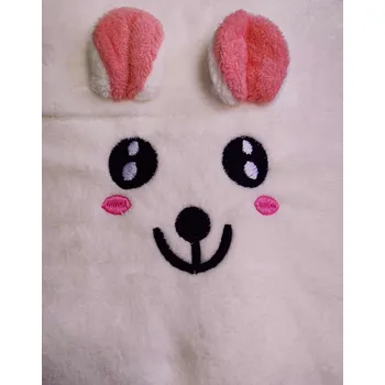 Osuška Osuška mikrovlákno Myš 70x140 cm bílá