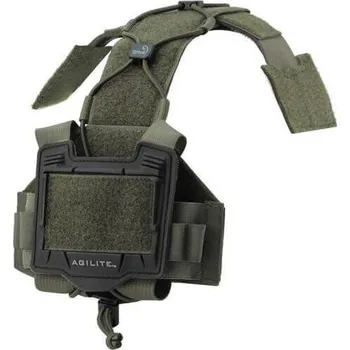Agilite Gear® Platforma se suchým zipem na helmu Bridge / pouzdro na NVG Agilite®, Barva: Ranger Green