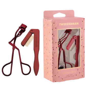 Tweezerman Vintage Rose Lash Set – kleštičky a hřebínek na řasy pro dokonalý pohled + Dárek k nákupu