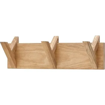 Věšák Věšák do předsíně BANTRY (52568EM9) dub masiv olejovaný 40 x 13 x 12 cm