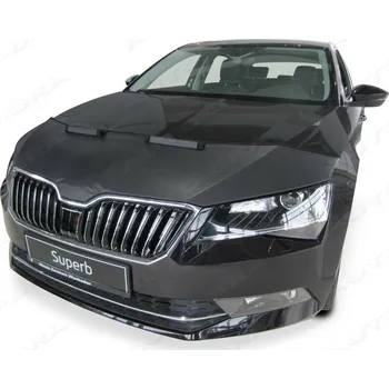 Kožený kryt/potah kapoty Škoda Superb 3 (2015+) vzhled carbon