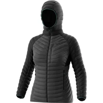 Dámská bunda DYNAFIT RADICAL DOWN RDS HOODED JACKET WOMEN black out 2XL