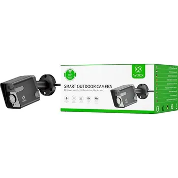 Zabezpečení domácnosti Woox R3568 Chytrá venkovní Wifi kamera s pevným napájením