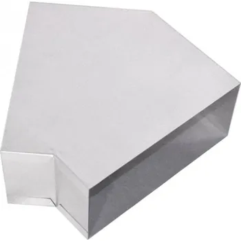 Ventilační potrubí Koleno 45° pro hranaté potrubí horizontální 200x90