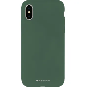 Pouzdro na mobilní telefon Mercury Ochranný kryt pro iPhone XS / X - Mercury, Silicone Green