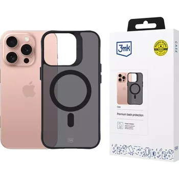 Pouzdro na mobilní telefon Kryt MagSafe 3mk Smoke MagCase obal iPhone 16 Pro