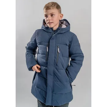 PINBINA JUNIOR UNISEX DOWN COAT NAVY BLUE Velikost: 10 let / 140 cm