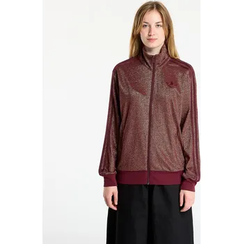 Pánská mikina Mikina adidas Lurex Fb Tt Maroon/ Gold Metallic XS