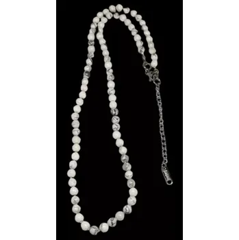 Náhrdelník Magnezitový náhrdelník s chirurgickou ocelí