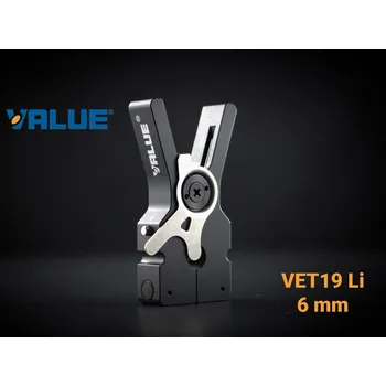 Příslušenství pro klimatizaci 6 mm svorka (čelist) pro akumulátorovou pertlovačku VALUE VET-19Li – originální příslušenství