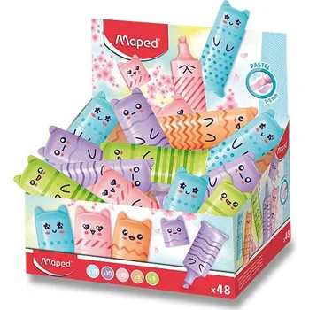 Zvýrazňovač Zvýrazňovač Maped Fluo Peps Mini Pastel Oranžová