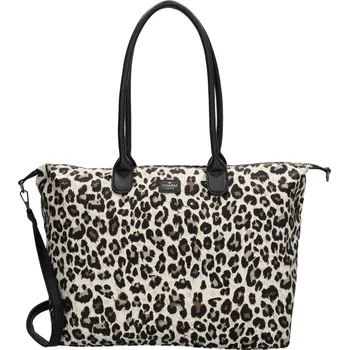 Kabelka BUCKINGHAM bussines 51x33x14 cm, leopard beige, kabelka Charm London