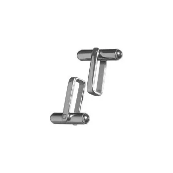 Manžetový knoflíček Základy na manžetové knoflíčky, nerez 304, 2 ks