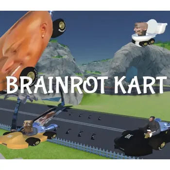 Počítačová hra Brainrot Kart