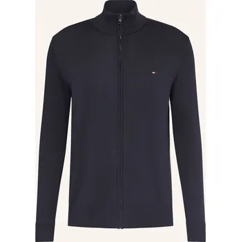 Pánský svetr Tommy Hilfiger Pánská Mikinová Bunda, tmavě modrá, S