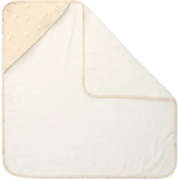Little Dutch Osuška s kapucí 75x75 Husa Newborn Naturals