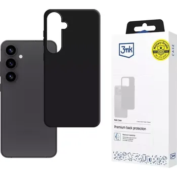 Pouzdro na mobilní telefon 3MK Obal Samsung Galaxy S25 Edge Matt case černý