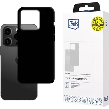 Pouzdro na mobilní telefon 3MK Obal iPhone 15 Pro Max Matt case černý