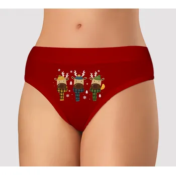 Kalhotky Dámské kalhotky - ANDRIE PS 1070, červená Barva: Červená, Velikost: 38/40-M