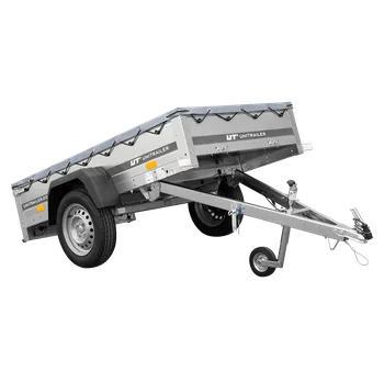 Přívěs Garden Trailer 200 KIPP s šedou plachtou