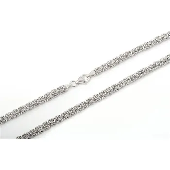 Řetízek Stříbrný řetízek královská vazba STRR0421F 60 cm + dárek zdarma