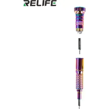 Šroubovák Magnetický šroubovák Relife RL-723 5v1 s vyměnitelnými hroty