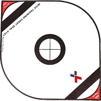 Krytí na ránu Tréninkové krytí Chest Seal bez ventilu Velikost: L