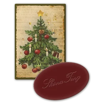 Mýdlo Dárkové mýdlo Christmas Collage Fir 25 g