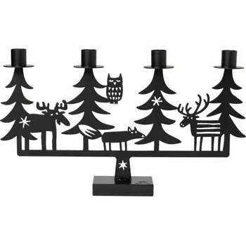 Svícen Adventní svícen Christmas forest 24x41, Bengt & Lotta Švédsko