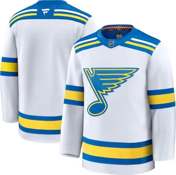 Fanatics Pánský dres St. Louis Blues NHL Premium Away Jersey Velikost: 42 (XXS)