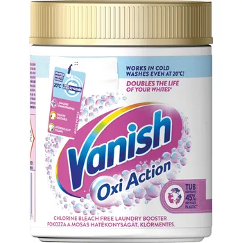 Odstraňovač skvrn Vanish Oxi Action prášek na bělení a odstranění skvrn (White) 470 g