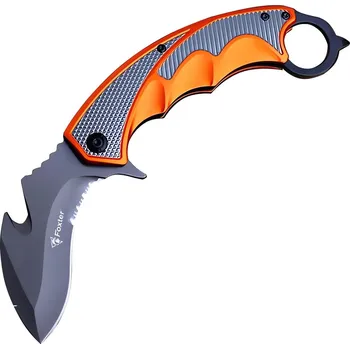 Multifunkční nůž Foxter 2765 Nůž karambit zavírací 20 cm