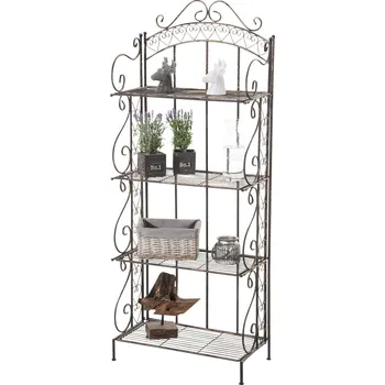 Barová židle LRCZ Železný regál Antje Barva: starožitná zelená