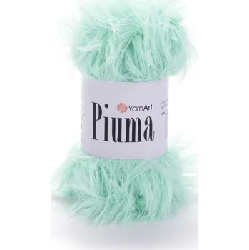 Galanterie YarnArt Příze Piuma 4411 mint