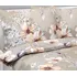 Povlečení Bellatex Ibišek flanel 140 x 200, 70 x 90 cm zipový uzávěr
