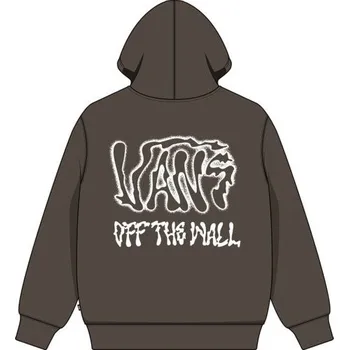 Dětská móda MIKINA VANS Rippled Full Zip BOYS - hnědá - M + při osobním odběru 1 700 Kč