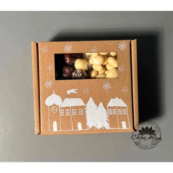 Dárková krabička Mlsná krabička S - Zimní romance