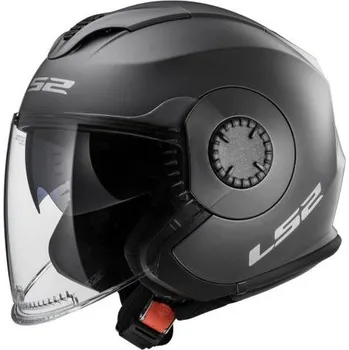 Helma na motorku LS2 Helmets PŘILBA LS2 OF570 VERSO MATT TITANIUM Velikost: S
