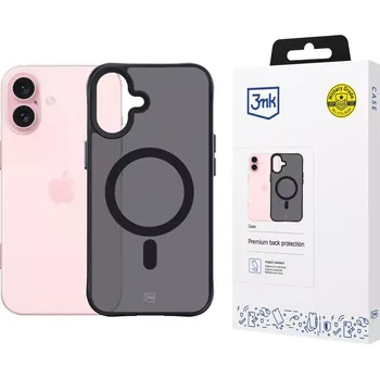 Pouzdro na mobilní telefon Kryt MagSafe 3mk Smoke MagCase Obal iPhone 16