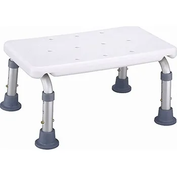 Protiskluzová podložka Sundo Homecare Schůdek k vaně - výškově nastavitelný bílá