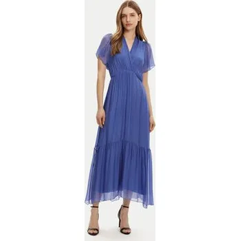 Dámské šaty Haveone Letní šaty AFF-N006 Modrá Loose Fit XL